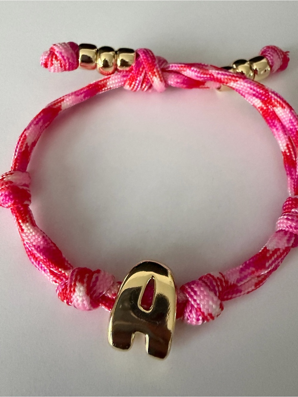 Baublebar Knotty initial bracelet